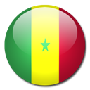 flag, Country, Senegal Black icon