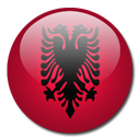 Country, flag, Albania Firebrick icon