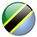 Tanzania, Country, flag Black icon
