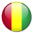 Country, guinea, flag Black icon