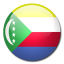 flag, Comoros, Country Black icon