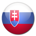 Country, Slovakia, flag Black icon
