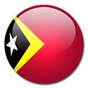 Country, timor, flag, Leste Black icon