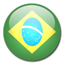 flag, Country, brazil SeaGreen icon