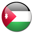 Jordan, flag, Country Black icon