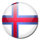 Island, Country, Faroe, flag Black icon