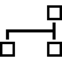 scheme, Blocks, Geometric Shapes, Squares, interface, graph, Schemes, graphic, Block Schemes, Block Black icon