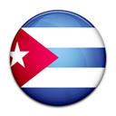 Cuba, Country, flag Black icon