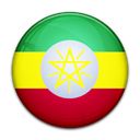 flag, Country, Ethiopia Black icon