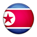 north, Country, Korea, flag Crimson icon