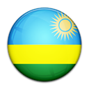Country, Rwanda, flag Black icon