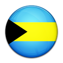 Bahamas, Country, flag Black icon