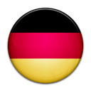 Country, flag, germany Black icon