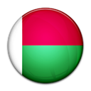 Madagascar, flag, Country Crimson icon