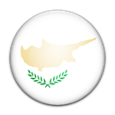 Cyprus, Country, flag Black icon