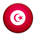 Tunisia, Country, flag Crimson icon