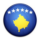 Kosovo, Country, flag Black icon