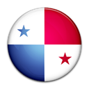 flag, Panama, Country Black icon