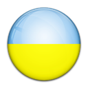 Country, ukraine, flag Yellow icon