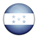 Honduras, Country, flag Black icon