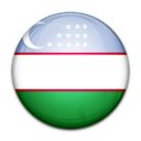 Uzbekistan, flag, Country Black icon