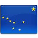 flag, Alaska DarkSlateBlue icon