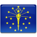 Indiana, flag MidnightBlue icon