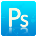 Cs, adobe, Ps, photoshop DeepSkyBlue icon