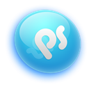 Ps, Cs, photoshop DodgerBlue icon