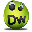 dreamweaver Black icon