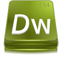dreamweaver, Cs, adobe OliveDrab icon