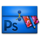 photoshop, Ps, folio DodgerBlue icon