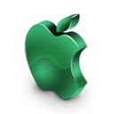 green, mac Black icon