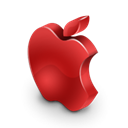 mac, red Black icon