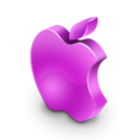 pink, mac Black icon