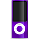 nano, ipod, purple Indigo icon