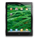 ipad, Apple, glossy Black icon