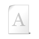 Font Black icon