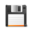 save, Floppy Black icon