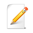 notepad Black icon