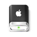 drive, mac Black icon