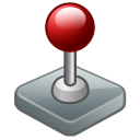 Game, gaming, joystick, Computer game DimGray icon