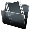 Dock, Hp, video, Folder DarkSlateGray icon