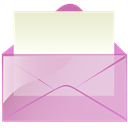 Message, Email, Letter, envelop, mail, purple Thistle icon