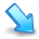 descending, download, yes, ok, correct, Down, next, right, Decrease, Forward, fall, Descend, Arrow SteelBlue icon