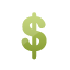 Cash, sign, coin, Money, Dollar, Currency Icon