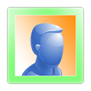 person, online PaleGreen icon