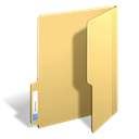 Folder Khaki icon