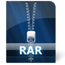 Rar MidnightBlue icon