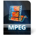 mpg, Mpeg, video DarkSlateGray icon